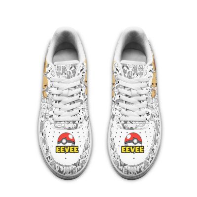 POKEMON Eevee Air Force 1 Shoes
