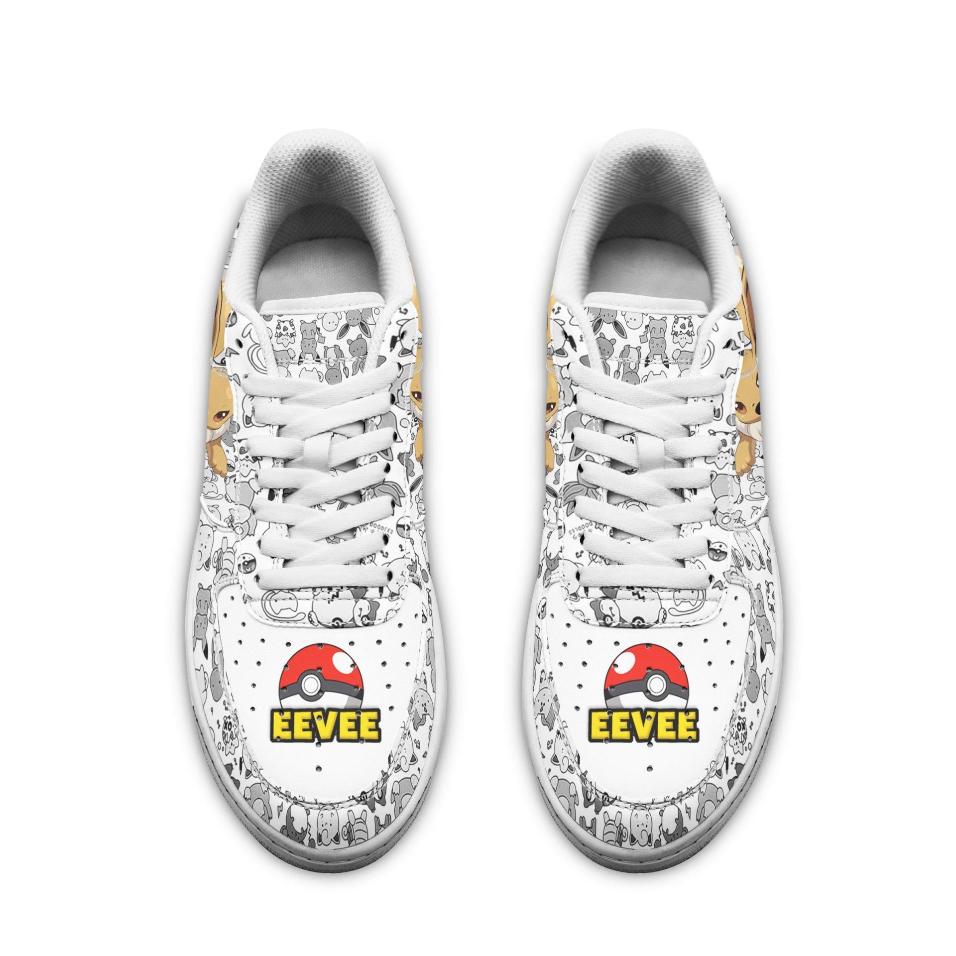 POKEMON Eevee Air Force 1 Shoes POKEMON Eevee Air Force 1 Shoes