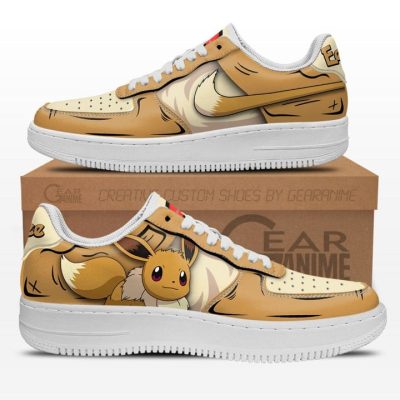 POKEMON Eevee Anime Air Force 1 Shoes