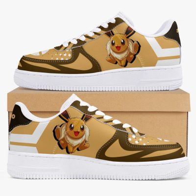 POKEMON Eevee Brown Air Force 1 Shoes