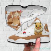 Pokemon Eevee White Air Jordan 13 Shoes 3808.jpg - demo10