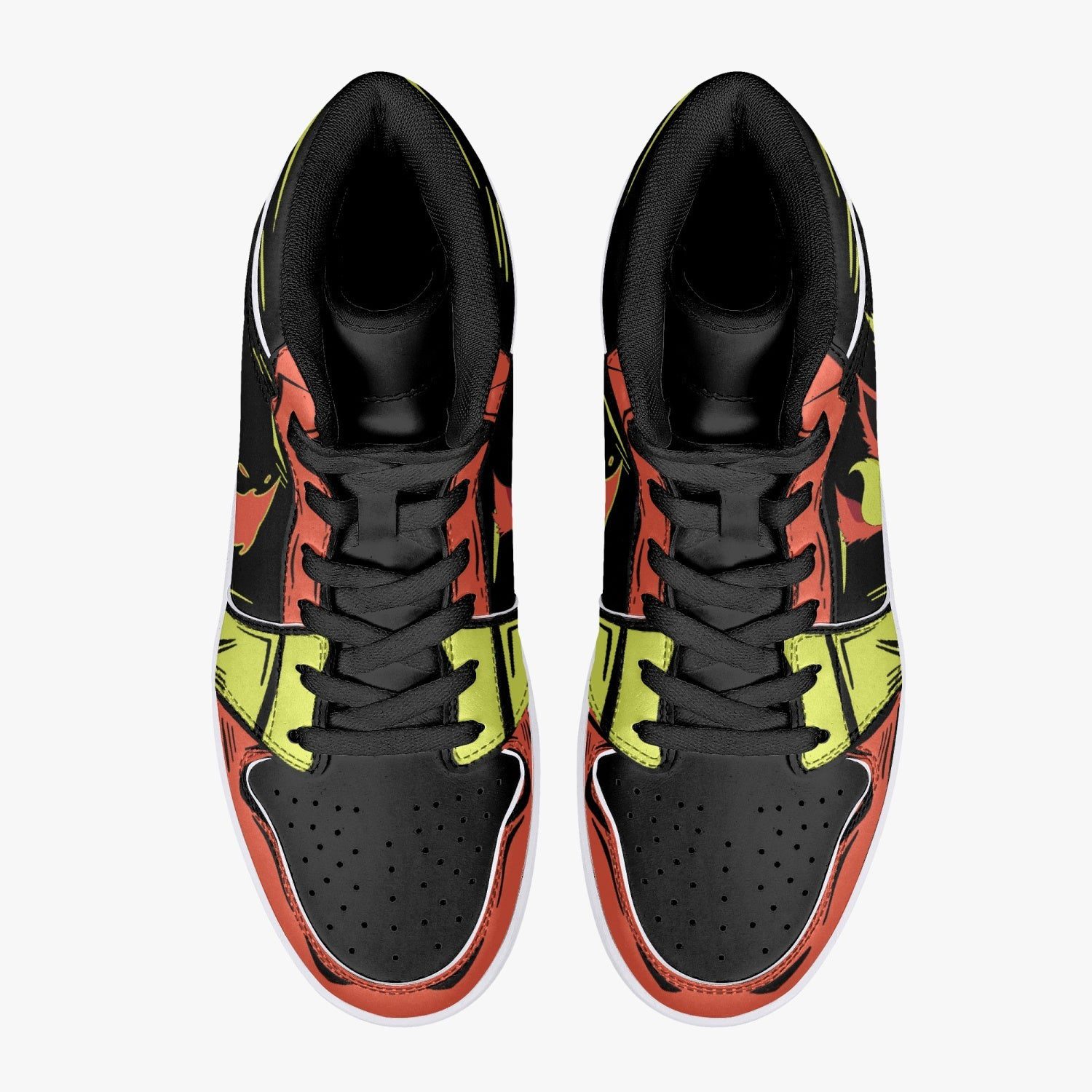 POKEMON Flareon Air Jordan 1 High Sneakers POKEMON Flareon Air Jordan 1 High Sneakers