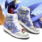 Pokemon Garchomp Anime Air Jordan 1 High Sneakers 5918.jpg - demo10