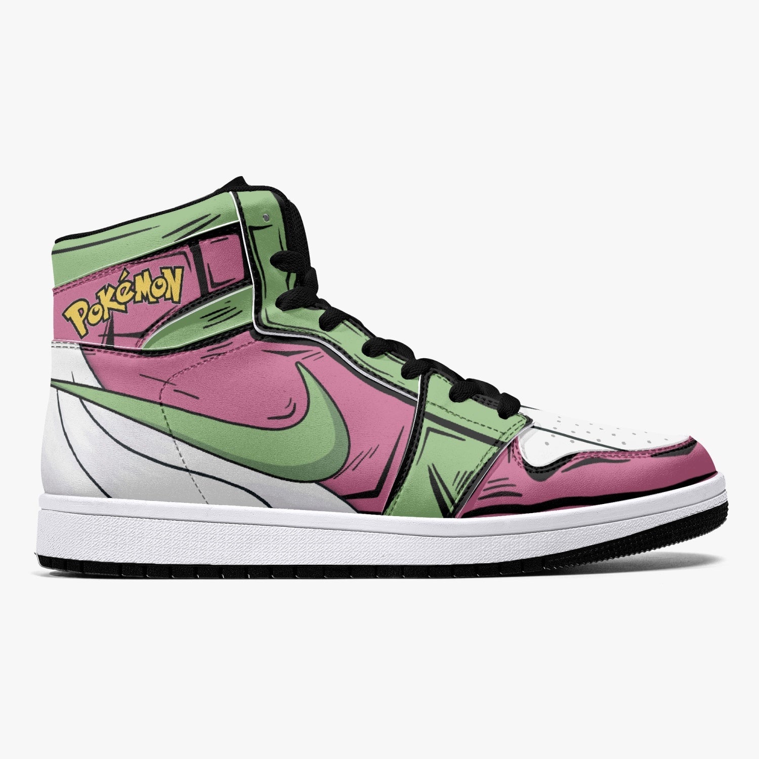 POKEMON Gardevoir Air Jordan 1 High Sneakers POKEMON Gardevoir Air Jordan 1 High Sneakers