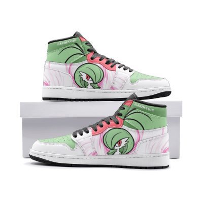 POKEMON Gardevoir Green White Air Jordan 1 High Sneakers