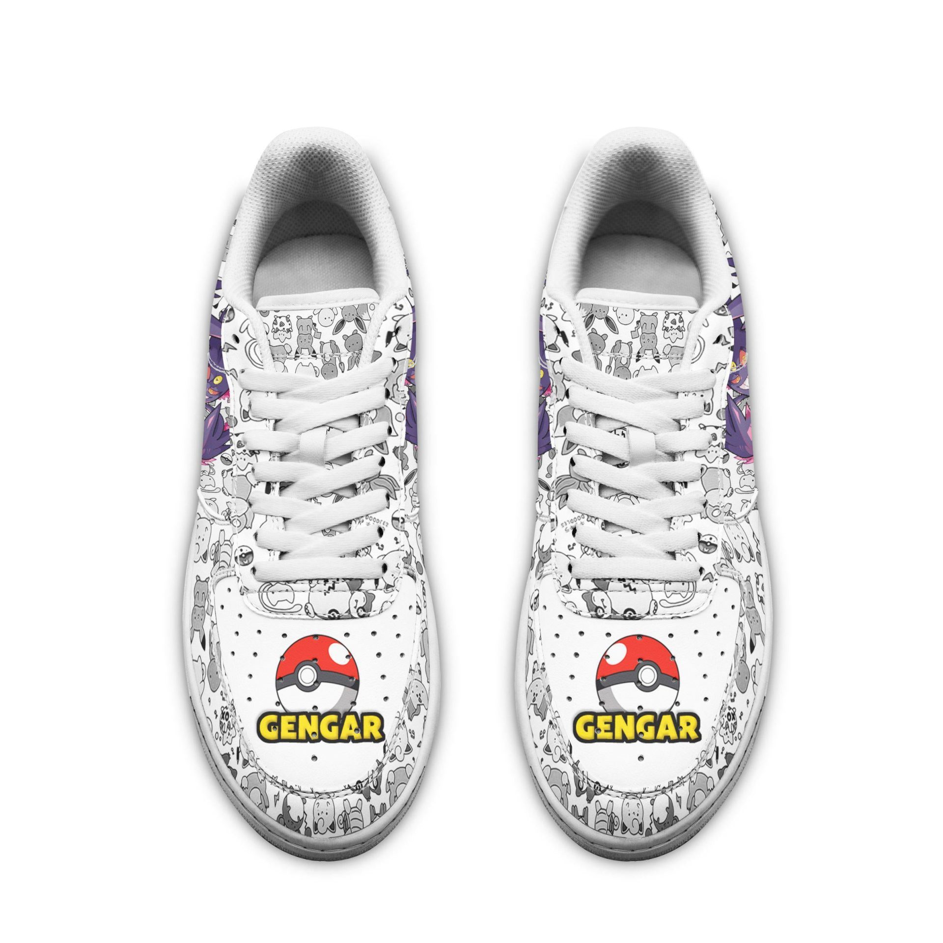 POKEMON Gengar Air Force 1 Shoes POKEMON Gengar Air Force 1 Shoes