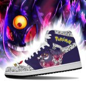 Pokemon Gengar Anime Air Jordan 1 High Sneakers 5936.jpg - demo10