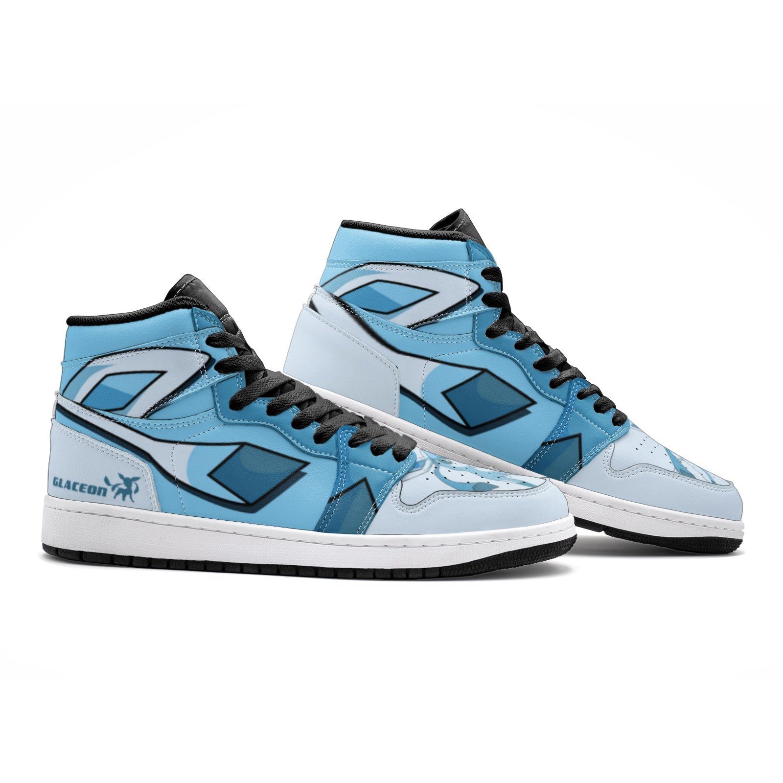 POKEMON Glaceon Air Jordan 1 High Sneakers POKEMON Glaceon Air Jordan 1 High Sneakers