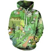 Pokemon Grass Pullover Hoodie Front.jpg - demo10