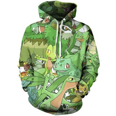 POKEMON Grass Pullover Hoodie