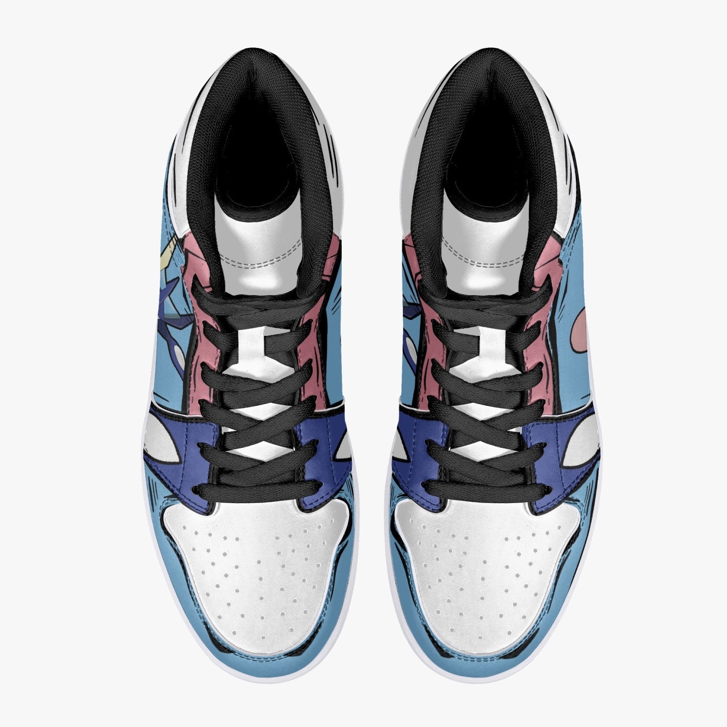 POKEMON Greninja Air Jordan 1 High Sneakers POKEMON Greninja Air Jordan 1 High Sneakers