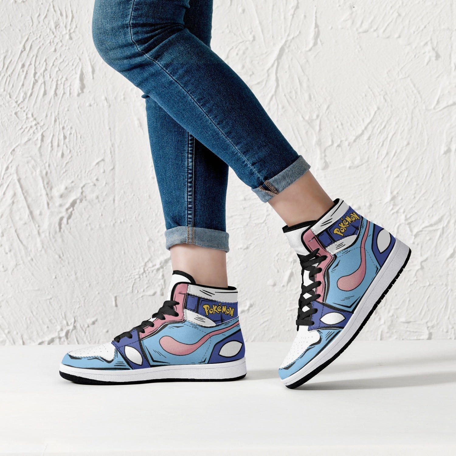 POKEMON Greninja Air Jordan 1 High Sneakers POKEMON Greninja Air Jordan 1 High Sneakers