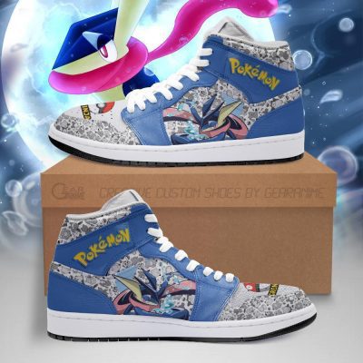 POKEMON Greninja Anime Air Jordan 1 High Sneakers