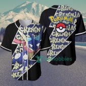 POKEMON Greninja Black Baseball Jersey