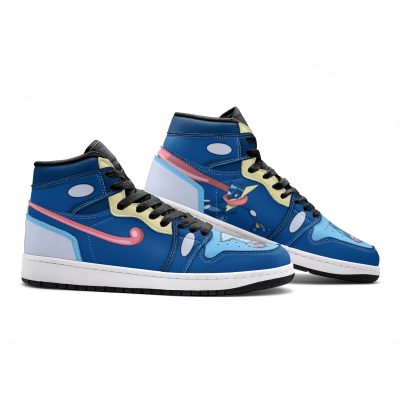 POKEMON Greninja Blue Air Jordan 1 High Sneakers