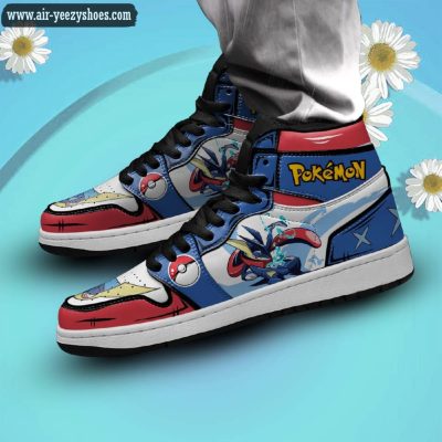POKEMON Greninja New Design Air Jordan 1 High Sneakers