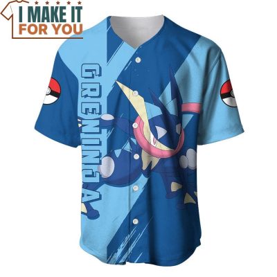 POKEMON Greninja Normal Style Baseball Jersey