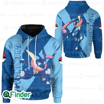 POKEMON Greninja Normal Style Pullover Hoodie
