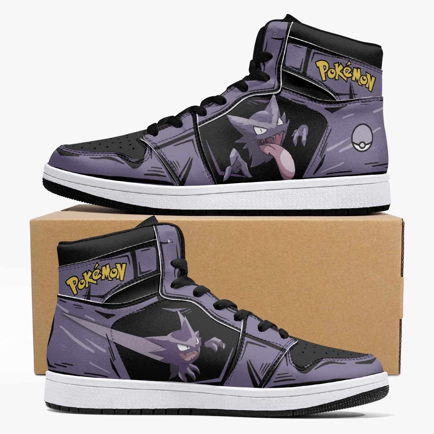 POKEMON Haunter Air Jordan 1 High Sneakers POKEMON Haunter Air Jordan 1 High Sneakers