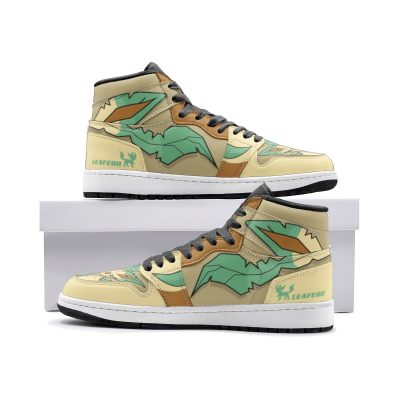 POKEMON Leafeon Air Jordan 1 High Sneakers