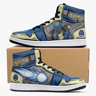 POKEMON Lucario Air Jordan 1 High Sneakers