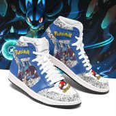 Pokemon Lucario Anime Air Jordan 1 High Sneakers 4040.jpg - demo10
