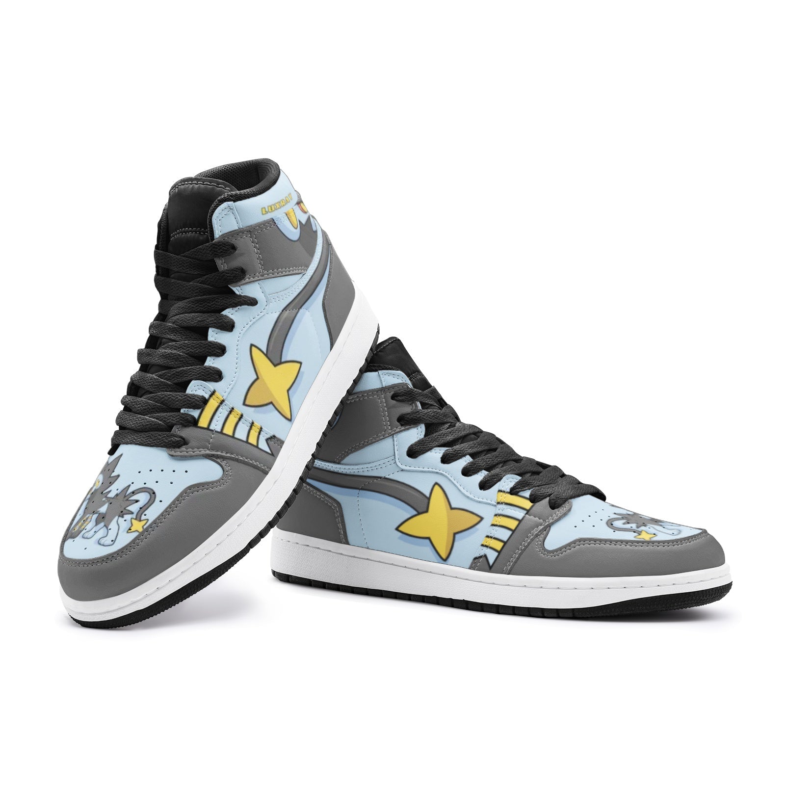 POKEMON Luxray Air Jordan 1 High Sneakers POKEMON Luxray Air Jordan 1 High Sneakers