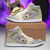 POKEMON Mimikyu Anime Air Jordan 1 High Sneakers
