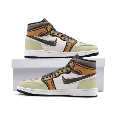 POKEMON Mimikyu Cream White Air Jordan 1 High Sneakers