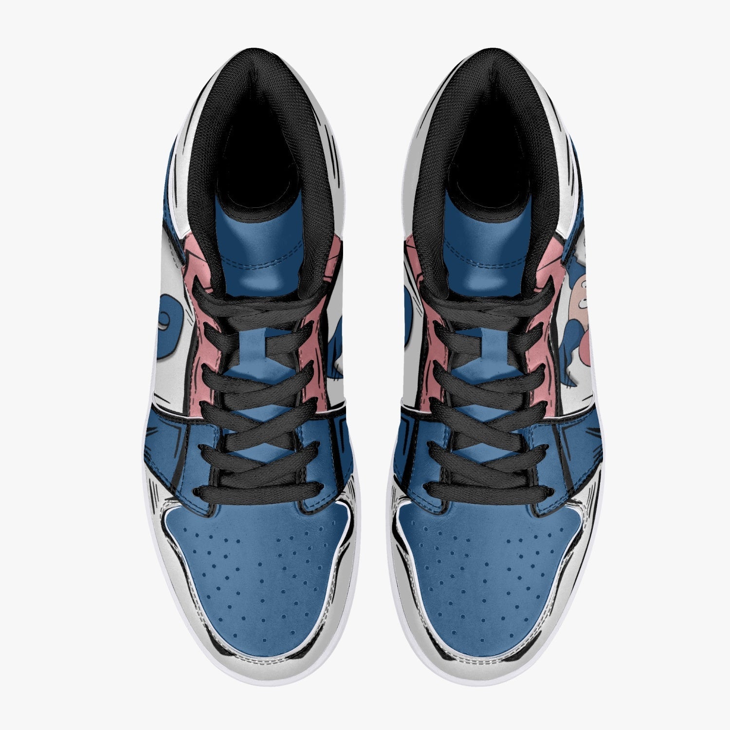 POKEMON Mr. Mime Air Jordan 1 High Sneakers POKEMON Mr. Mime Air Jordan 1 High Sneakers