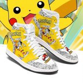 Pokemon Pikachu Anime Air Jordan 1 High Sneakers 4051.jpg - demo10