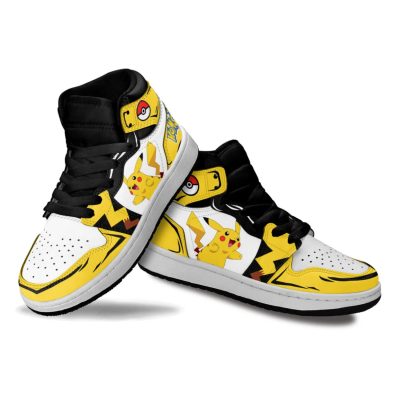 POKEMON Pikachu Anime Lover Air Jordan 1 High Sneakers