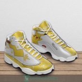 Pokemon Pikachu White Yellow Air Jordan 13 Shoes 1011.jpg - demo10