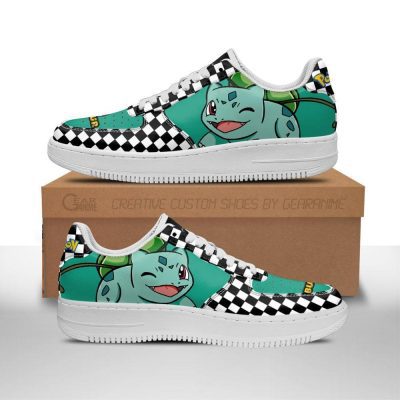 POKEMON Poke Bulbasaur Air Force 1 Shoes