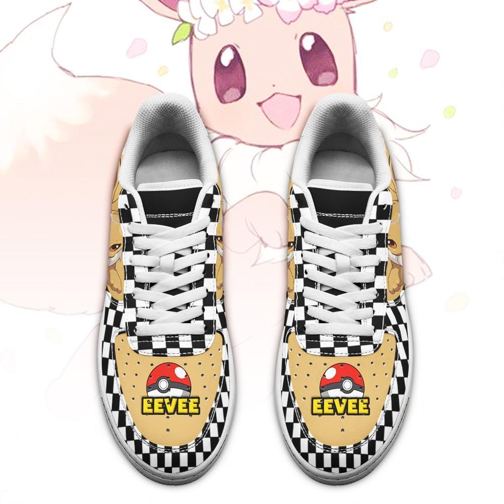 POKEMON Poke Eevee Air Force 1 Shoes POKEMON Poke Eevee Air Force 1 Shoes