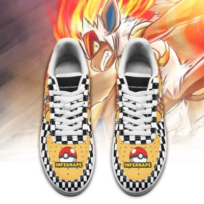 POKEMON Poke Infernape Air Force 1 Shoes