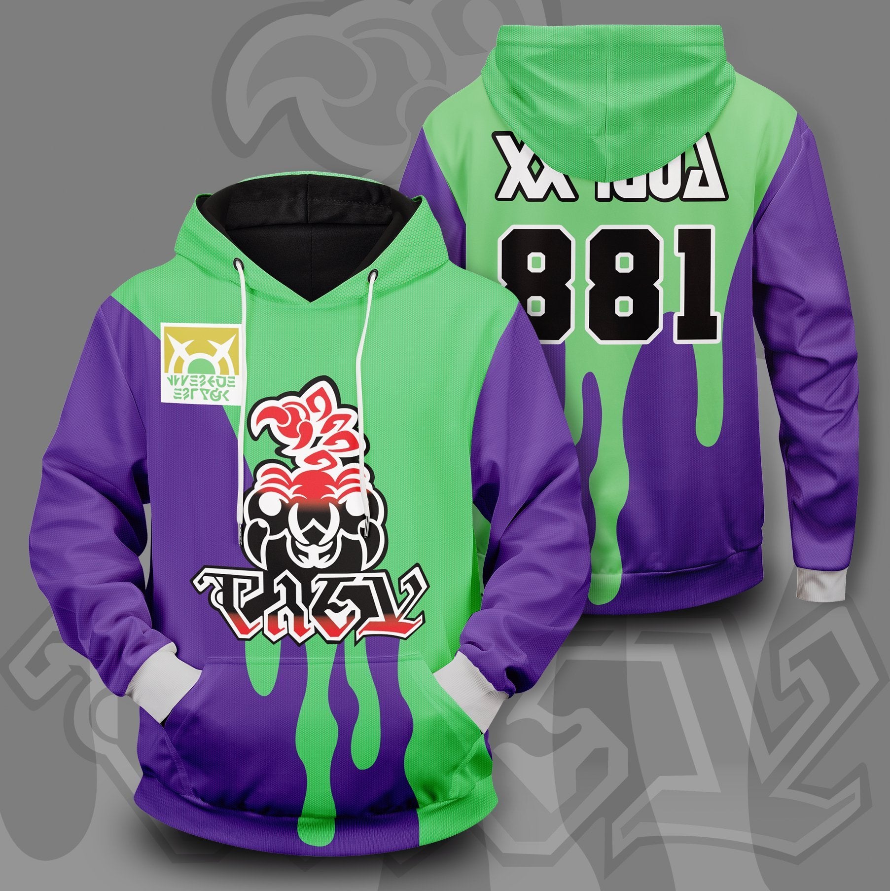 POKEMON Poke Poison Pullover Hoodie POKEMON Poke Poison Pullover Hoodie