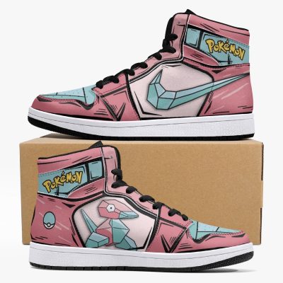 POKEMON Porygon Air Jordan 1 High Sneakers