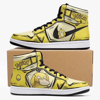 POKEMON Psyduck Air Jordan 1 High Sneakers