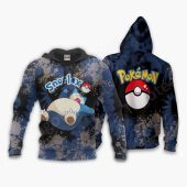 POKEMON Snorlax Tie Dye Pullover Hoodie