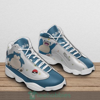 POKEMON Snorlax White Air Jordan 13 Shoes
