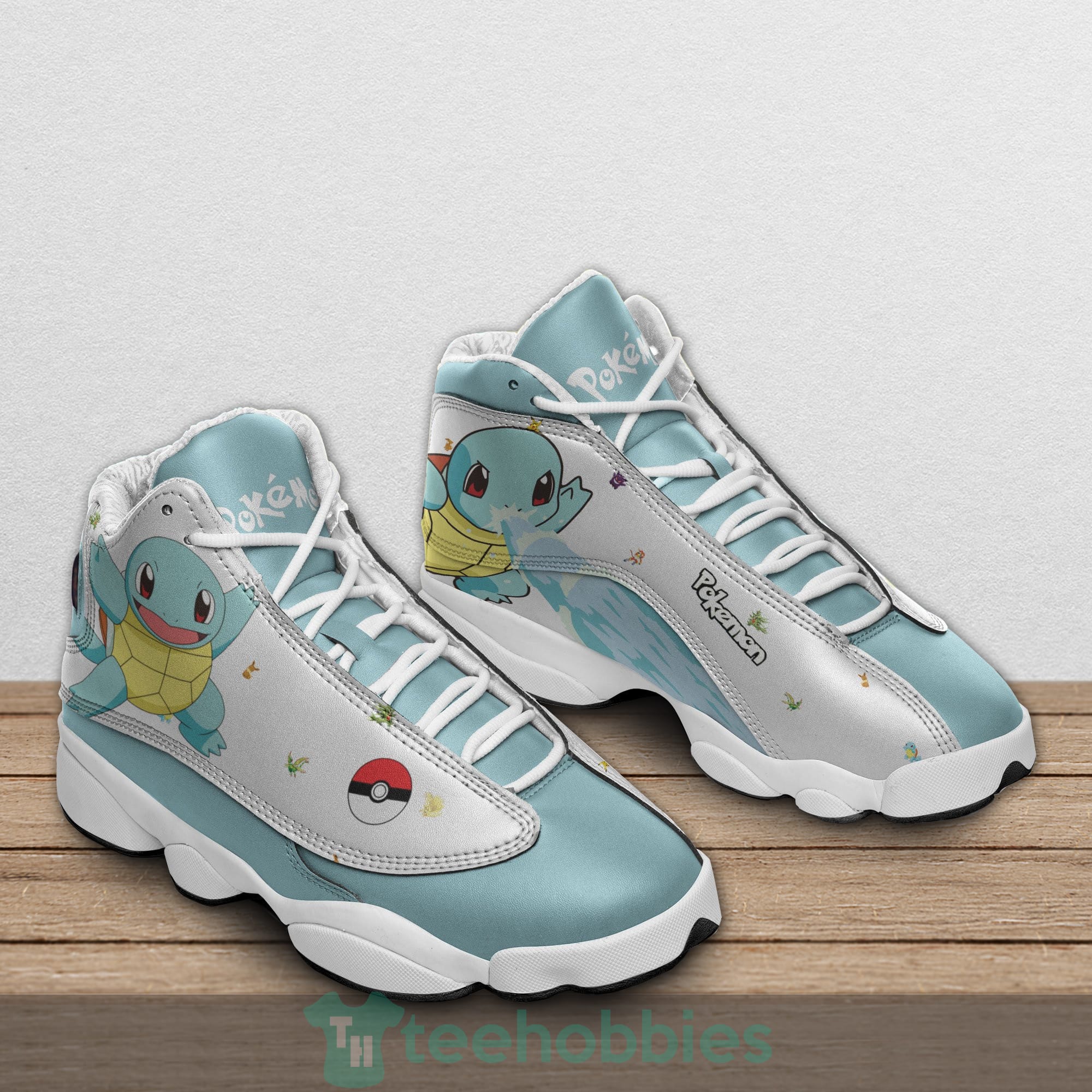 POKEMON Squirtle Anime Air Jordan 13 Shoes POKEMON Squirtle Anime Air Jordan 13 Shoes