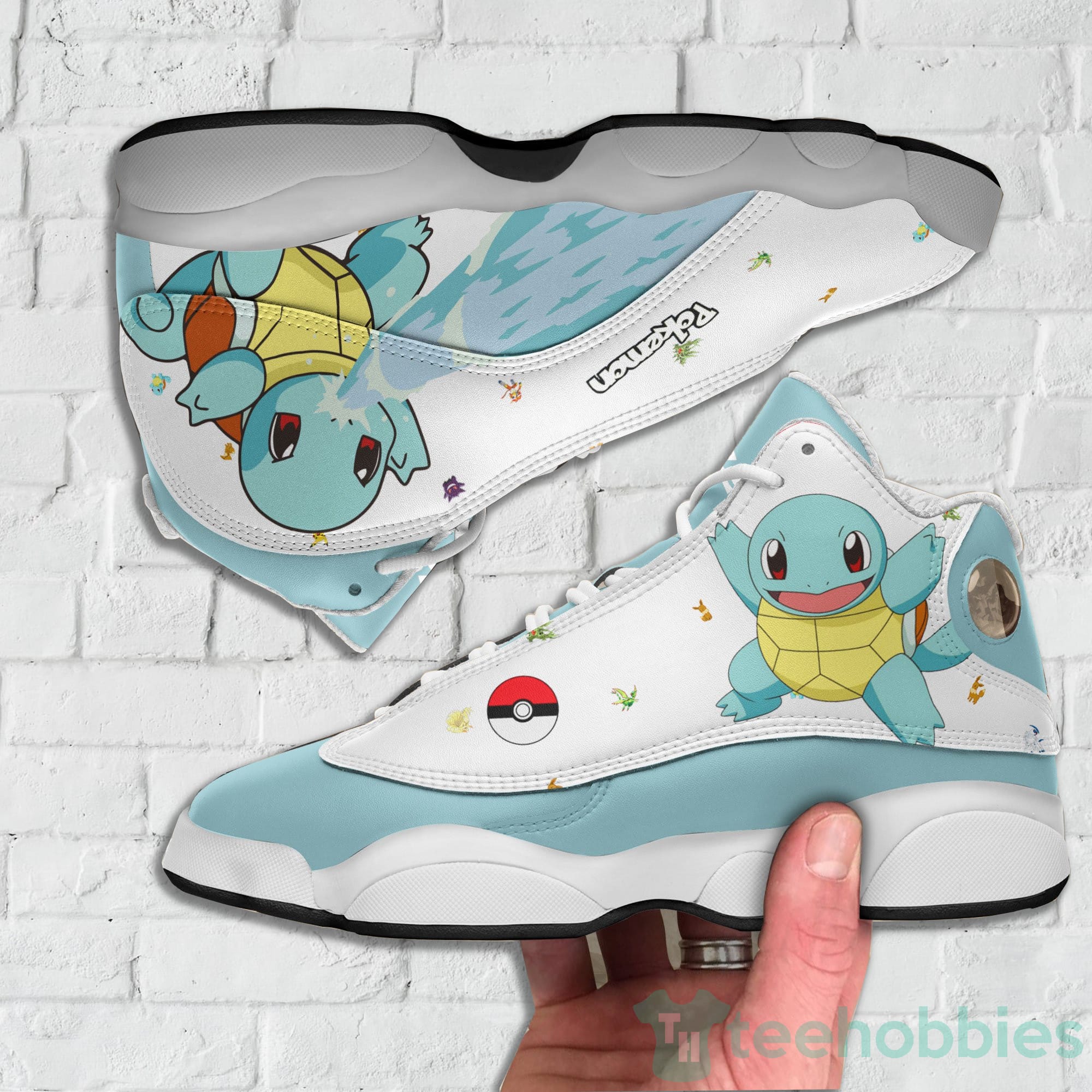 POKEMON Squirtle Anime Air Jordan 13 Shoes POKEMON Squirtle Anime Air Jordan 13 Shoes