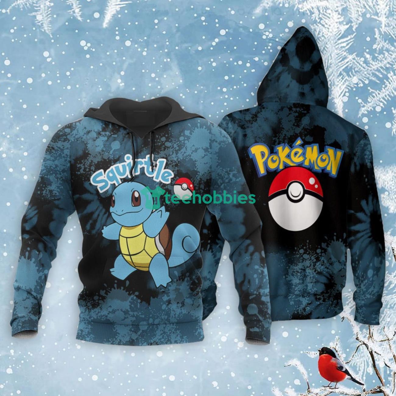 POKEMON Squirtle Anime Pullover Hoodie POKEMON Squirtle Anime Pullover Hoodie