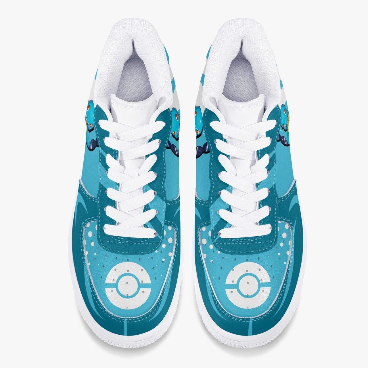 POKEMON Squirtle Blue Air Force 1 Shoes POKEMON Squirtle Blue Air Force 1 Shoes