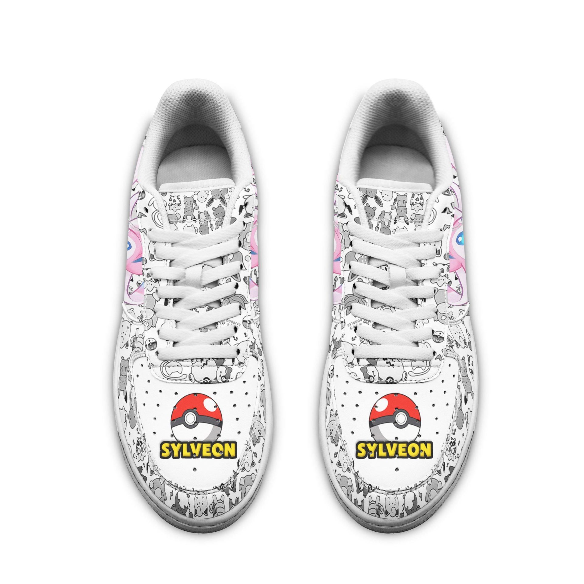 POKEMON Sylveon Air Force 1 Shoes POKEMON Sylveon Air Force 1 Shoes