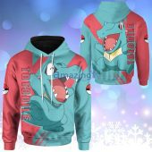 POKEMON Totodile Anime Pullover Hoodie