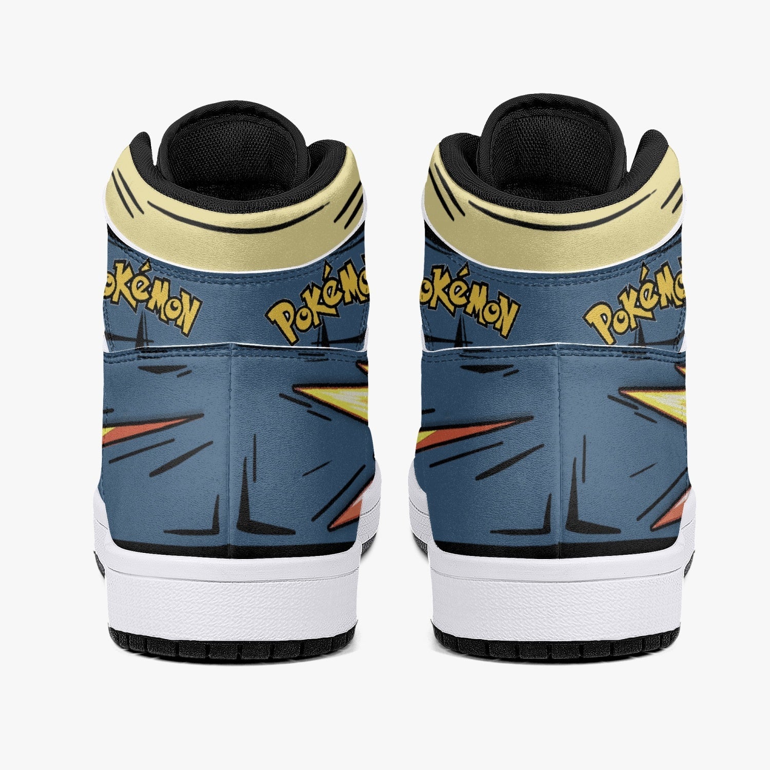 POKEMON Typhlosion Air Jordan 1 High Sneakers POKEMON Typhlosion Air Jordan 1 High Sneakers