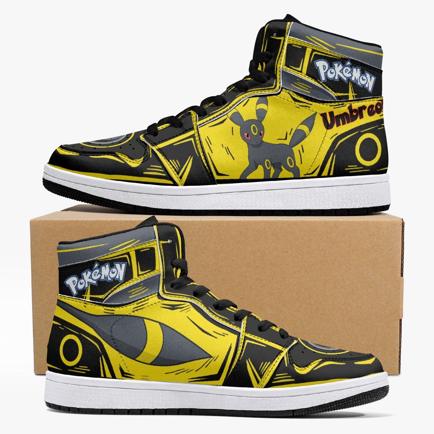 POKEMON Umbreon Air Jordan 1 High Sneakers POKEMON Umbreon Air Jordan 1 High Sneakers