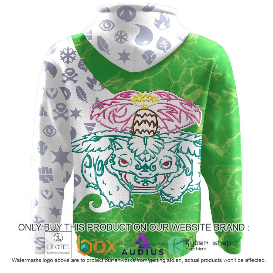 POKEMON Venusaur Tribal Pullover Hoodie POKEMON Venusaur Tribal Pullover Hoodie